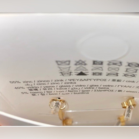 Zara Fuchsia, Pink, Purple, Green Drop Earrings With Multicolored Gems | NWT - Picture 5 of 8